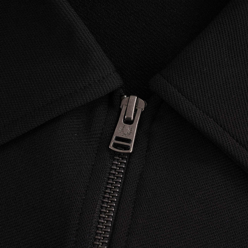 Striped Tape Tricot Jacket - Black