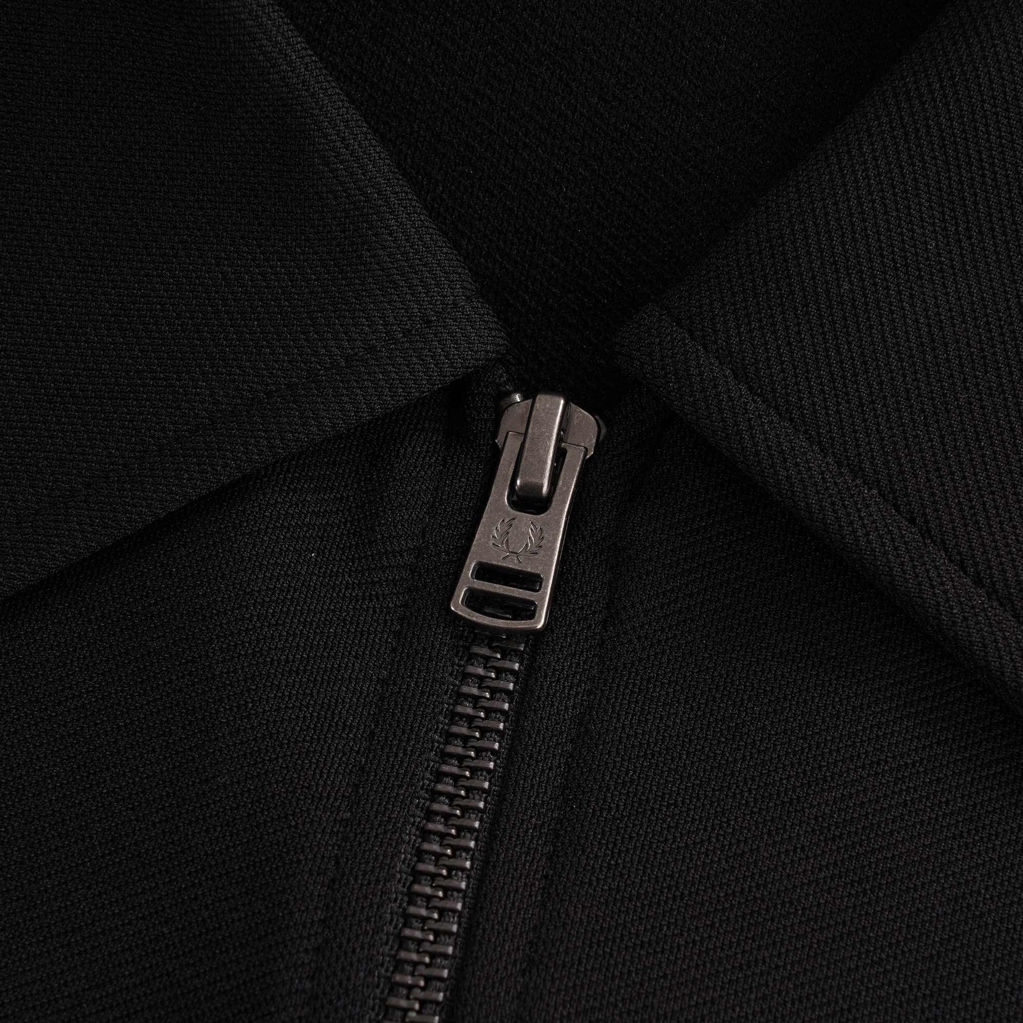 Striped Tape Tricot Jacket - Black