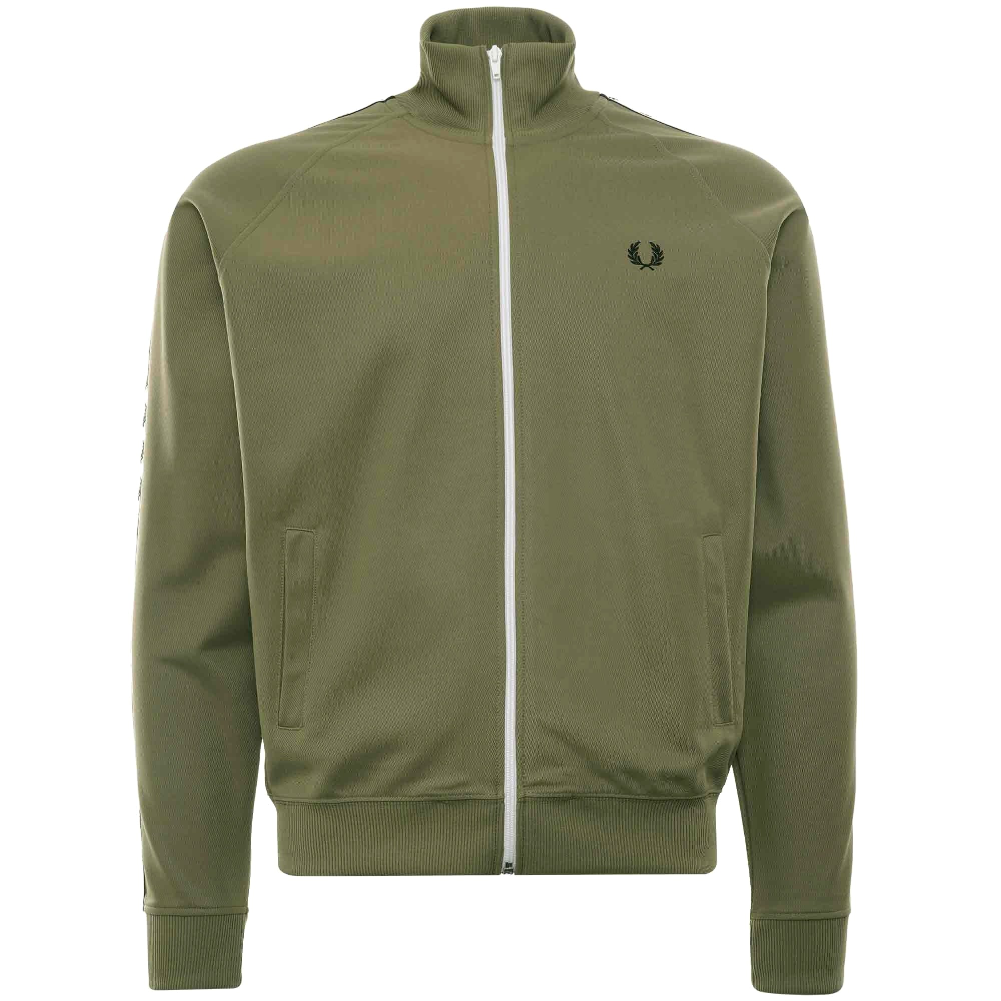Taped Track Jacket - Sage