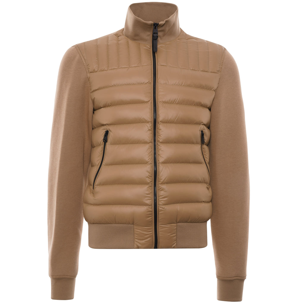 Collin Bomber Jacket Down Front - Camel