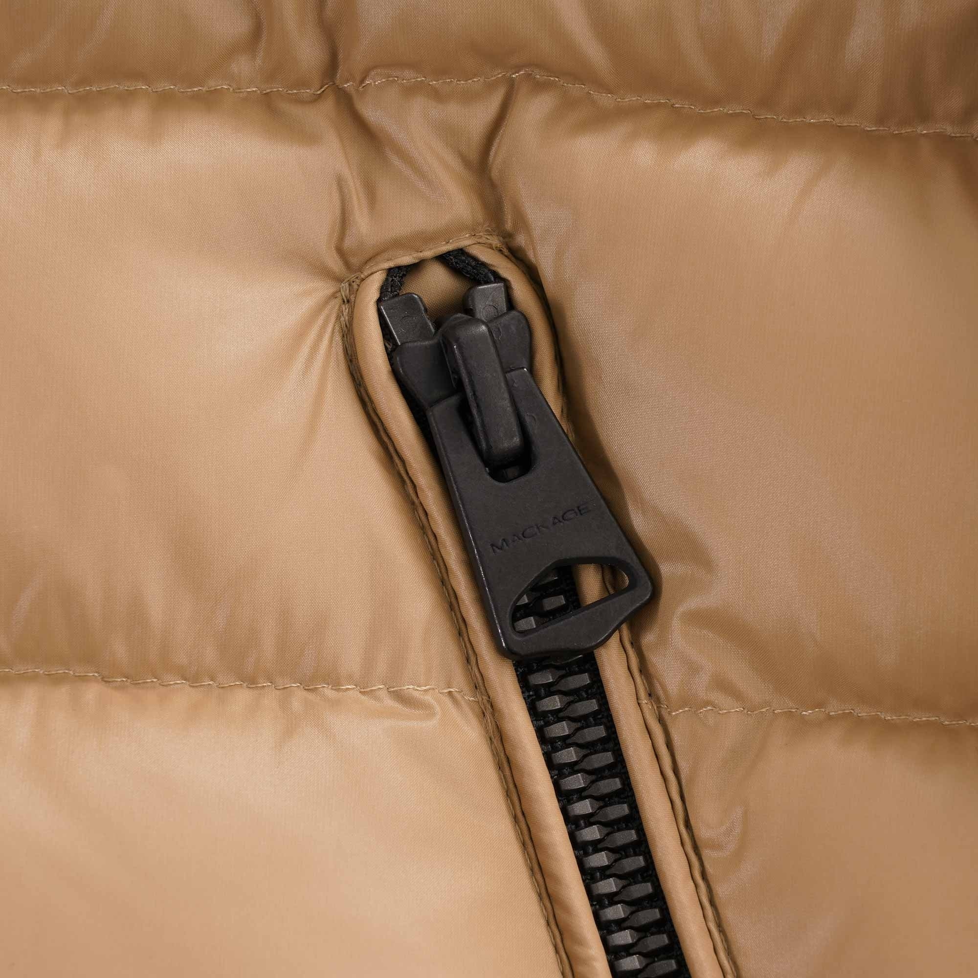 Collin Bomber Jacket Down Front - Camel
