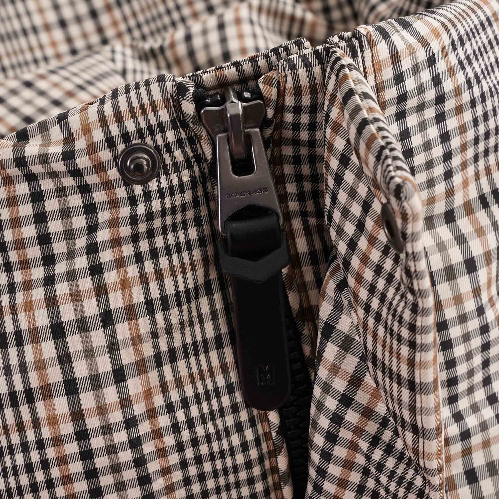Davis Down Jacket - Plaid