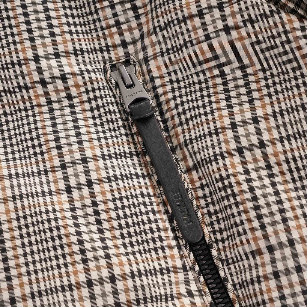 Davis Down Jacket - Plaid