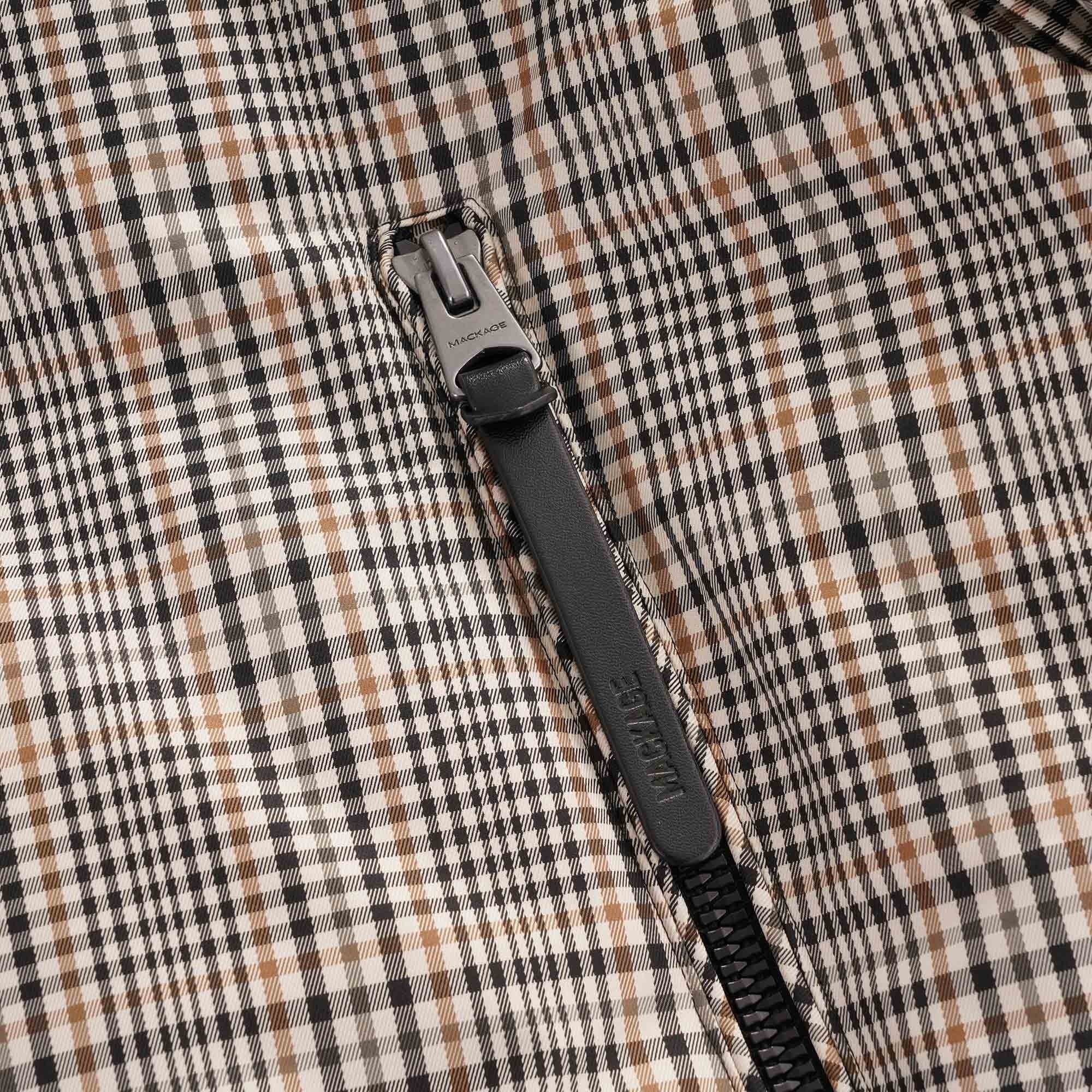 Davis Down Jacket - Plaid