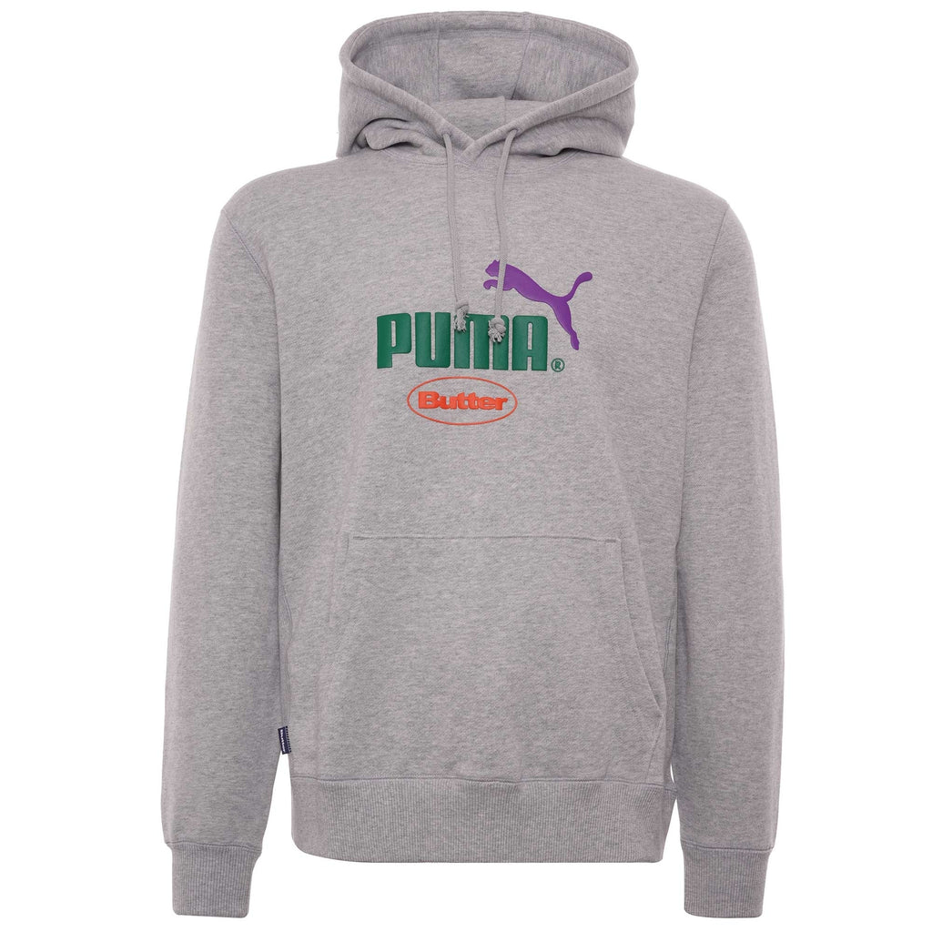 x Butter Goods Hoodie - Light Grey Heather