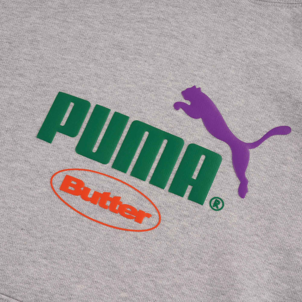 x Butter Goods Hoodie - Light Grey Heather
