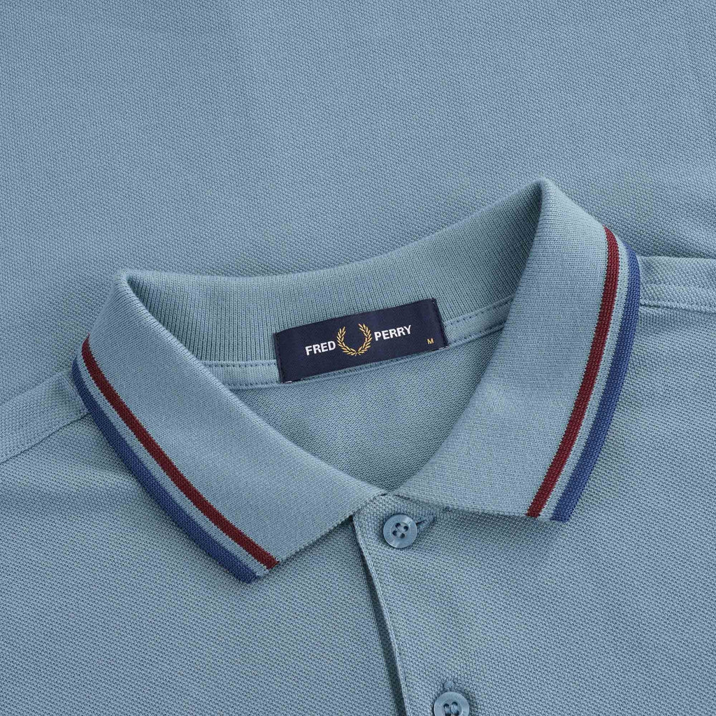 M3600 Twin Tipped Polo - Ash Blue