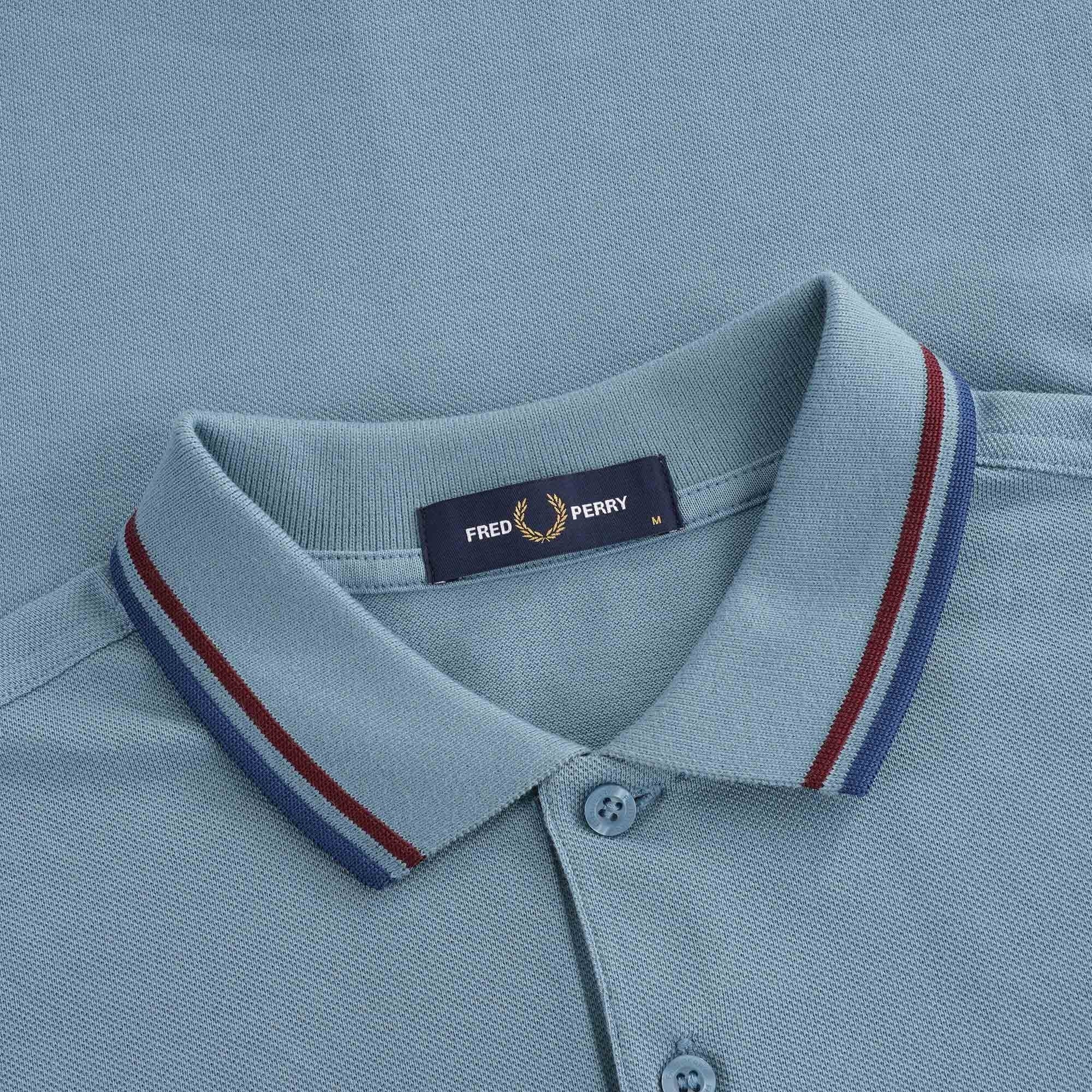 M3600 Twin Tipped Polo - Ash Blue