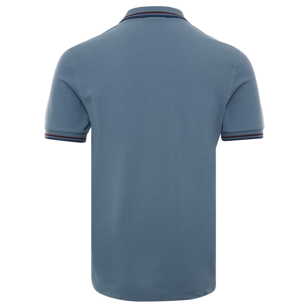 M3600 Twin Tipped Polo - Ash Blue