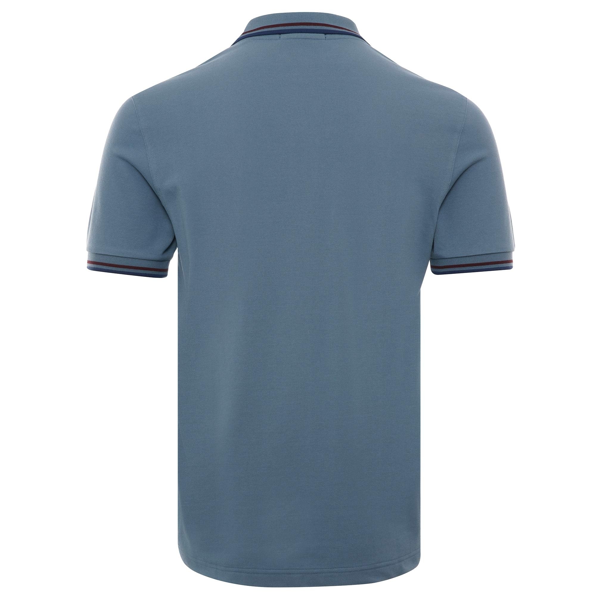 M3600 Twin Tipped Polo - Ash Blue