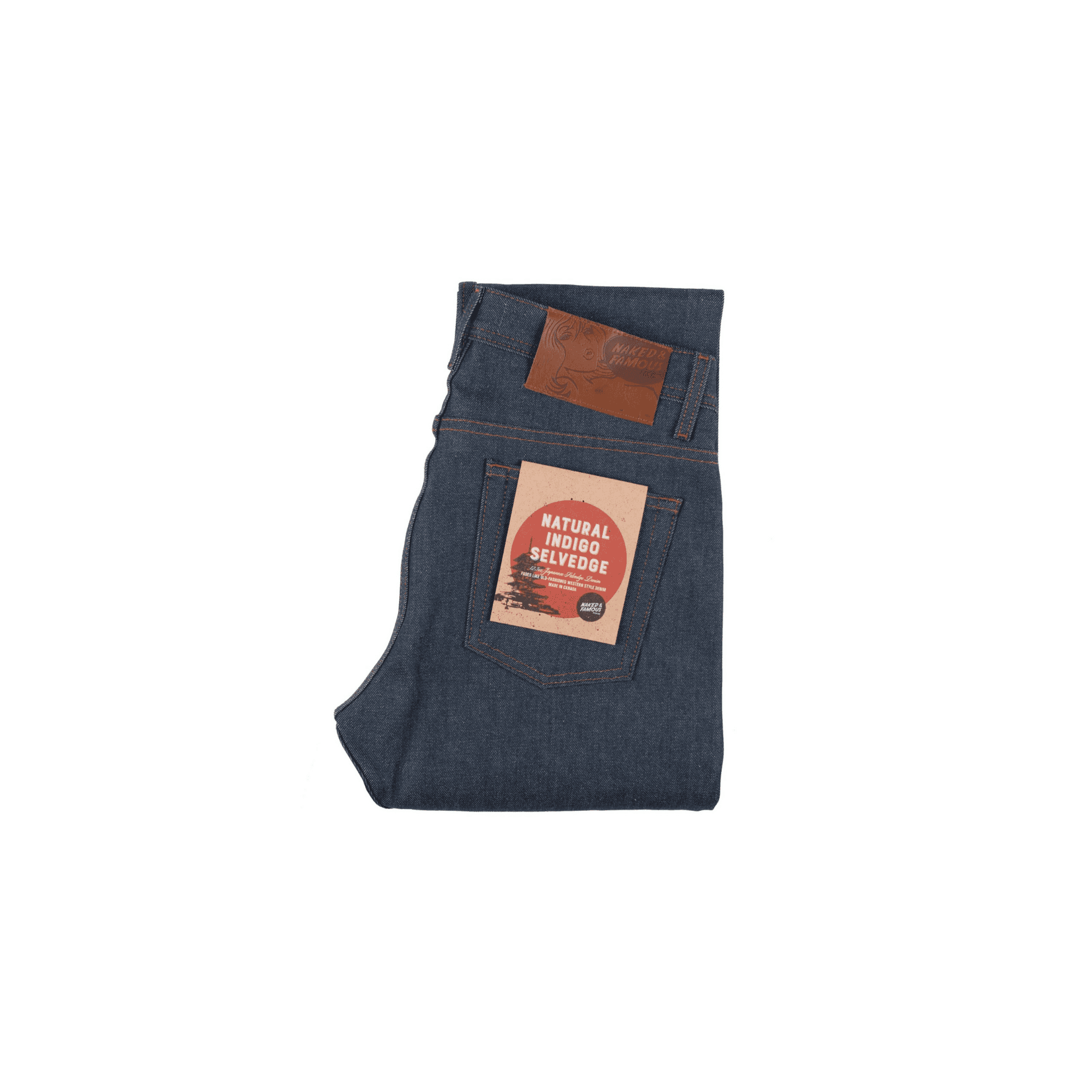 Weird Guy Natural Indigo Selvedge - Indigo