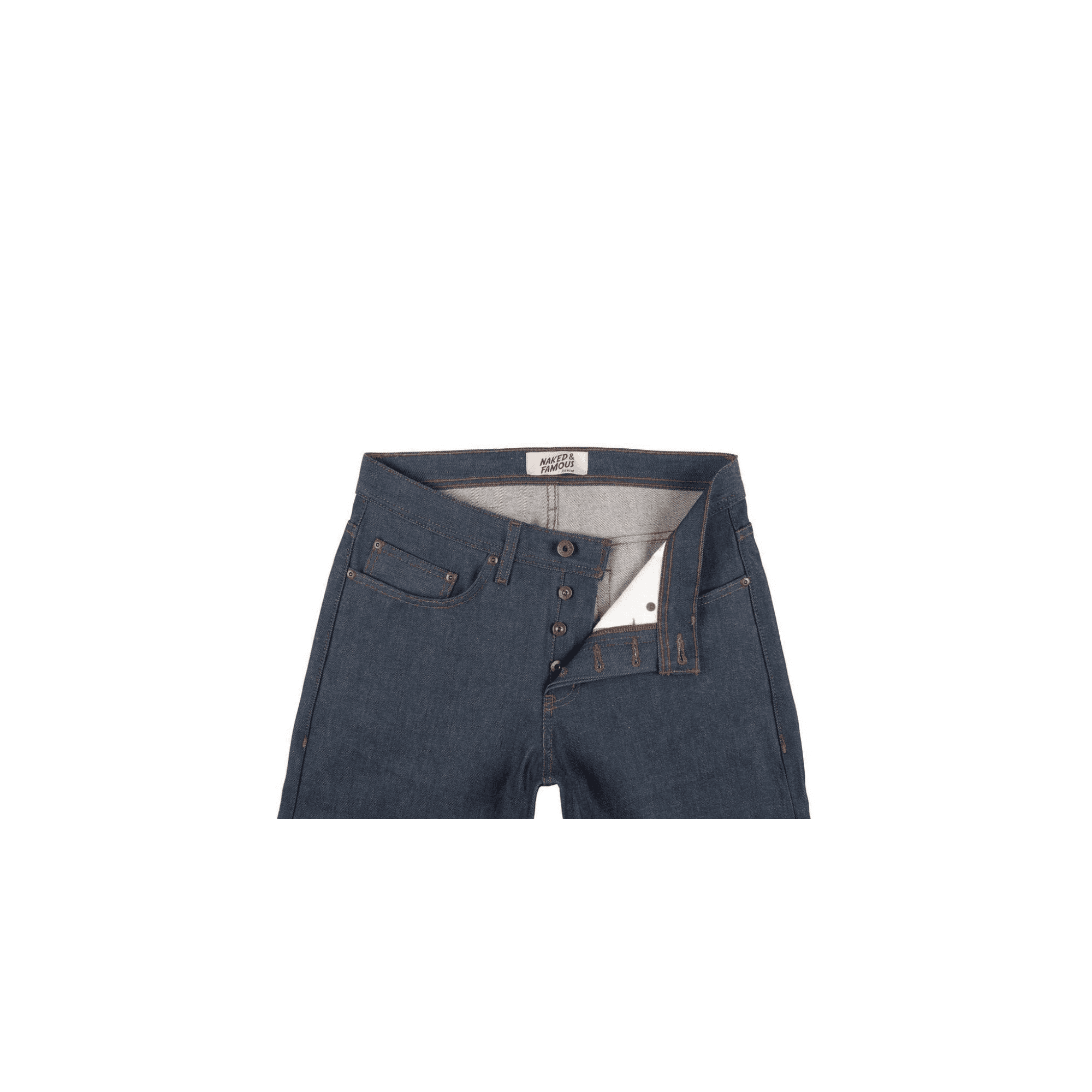 Weird Guy Natural Indigo Selvedge - Indigo