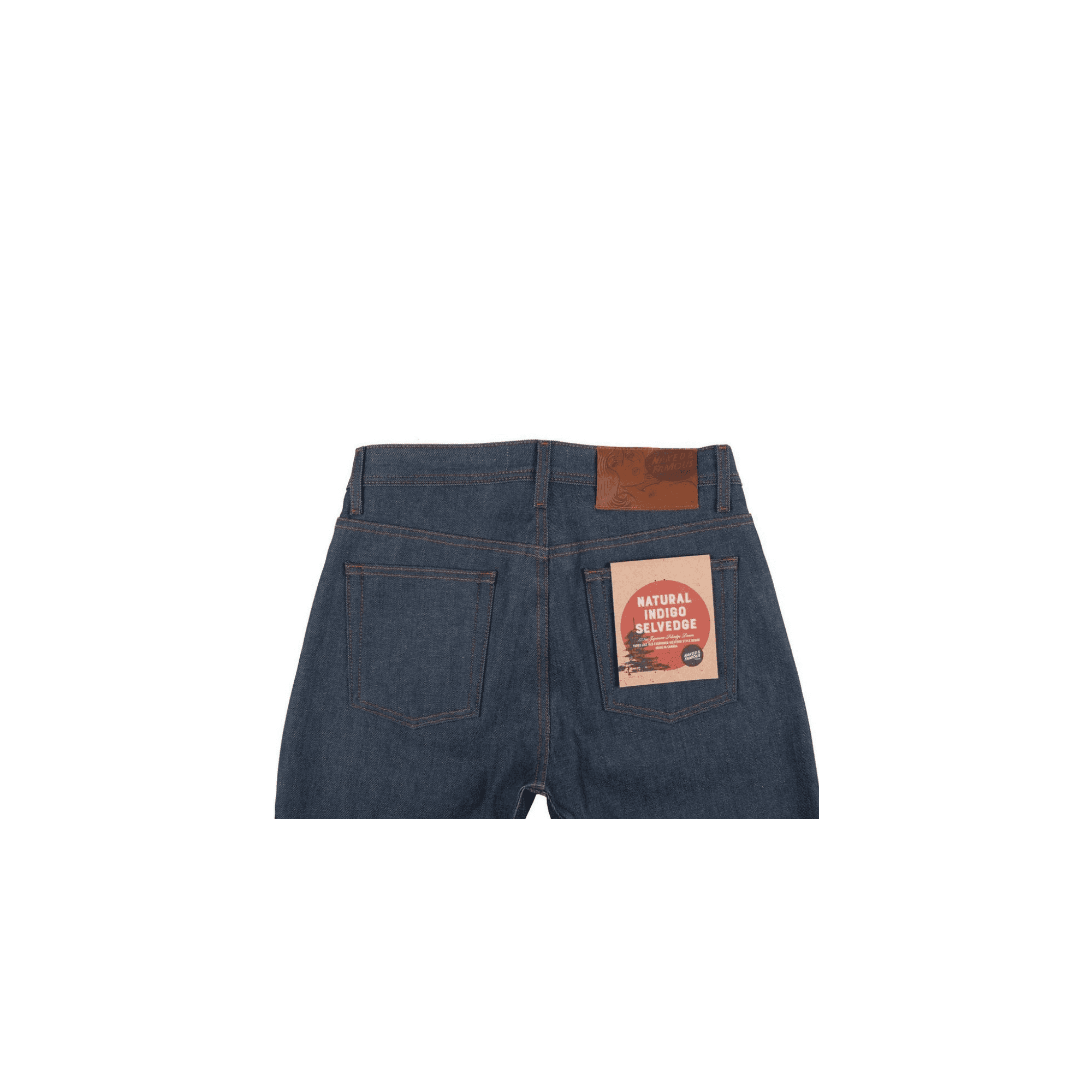 Weird Guy Natural Indigo Selvedge - Indigo
