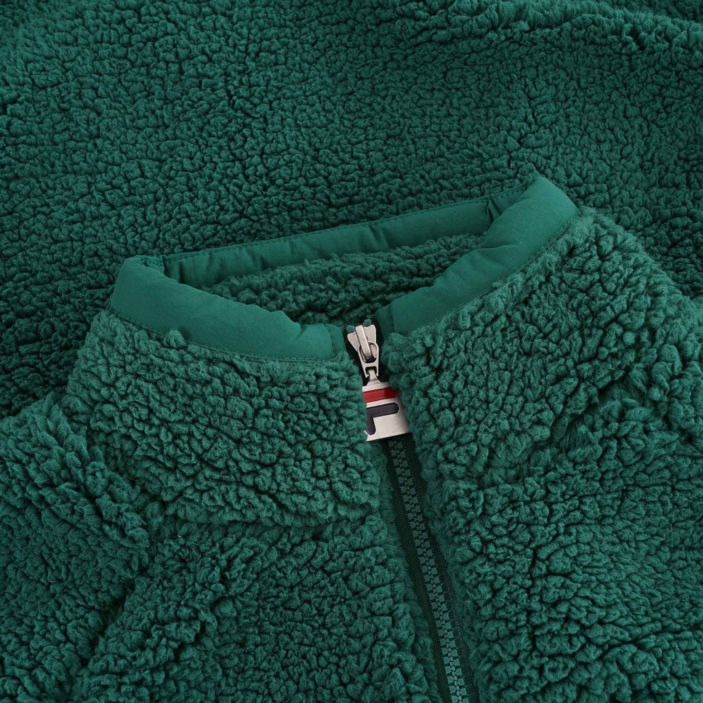 Yuri Raglan Sherpa Fleece - June Bug
