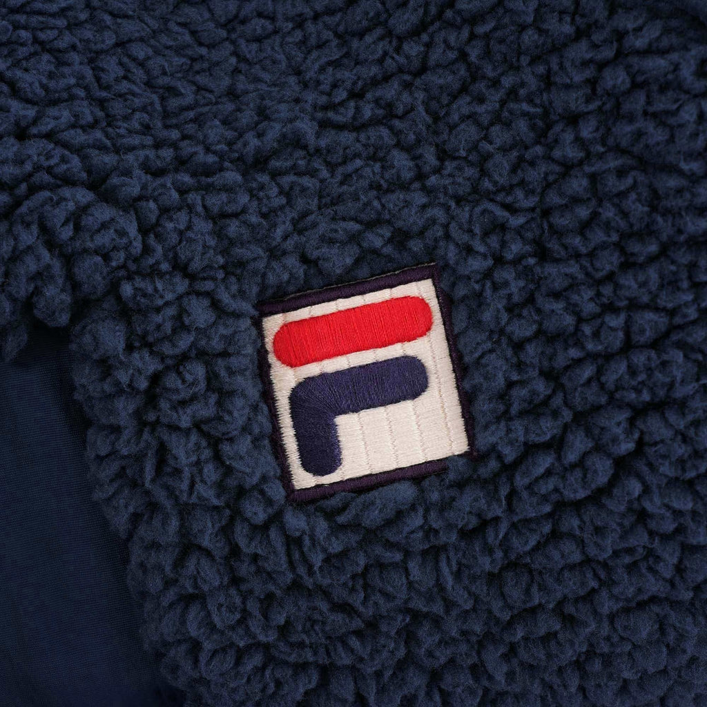 Yuri Raglan Sherpa Fleece - Peacoat