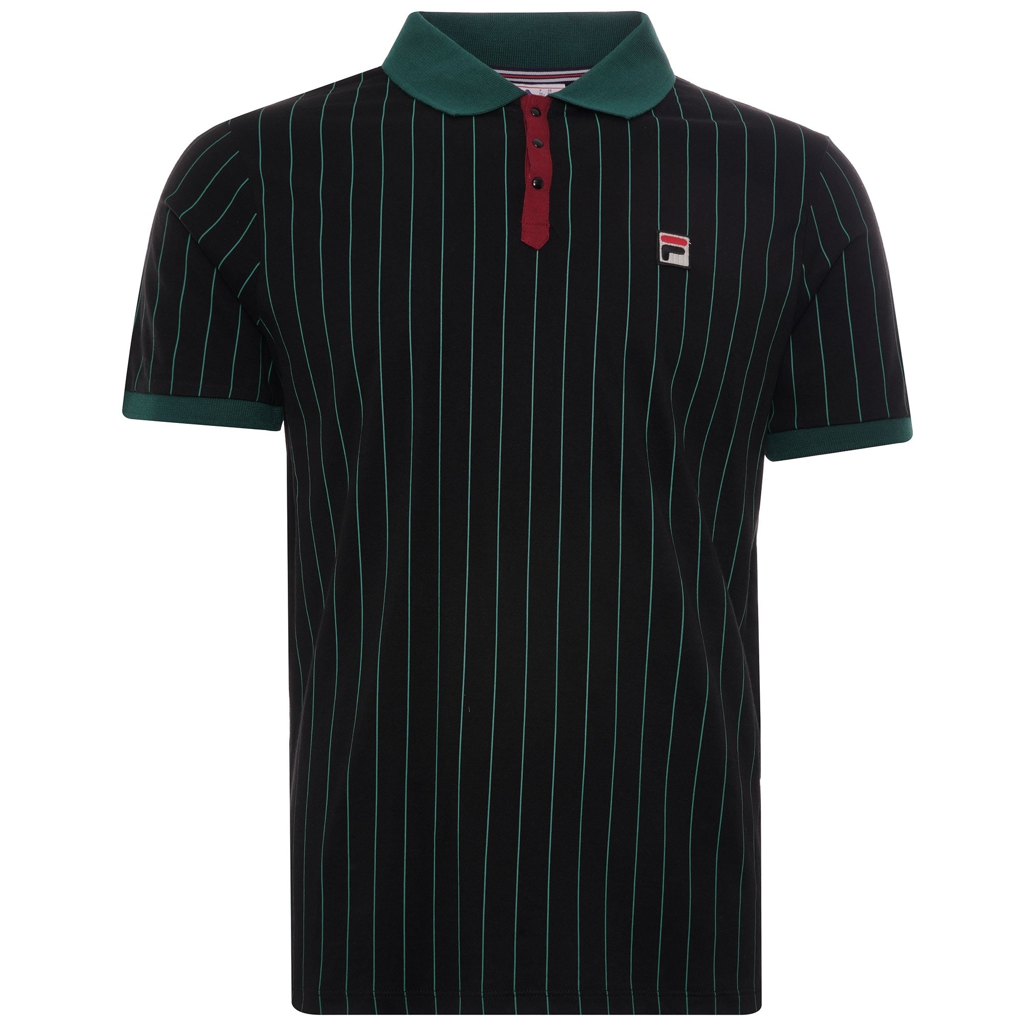 BB1 Vintage Striped Polo - June Bug