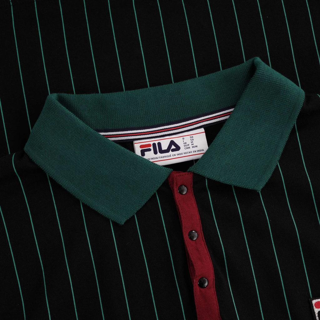BB1 Vintage Striped Polo - June Bug