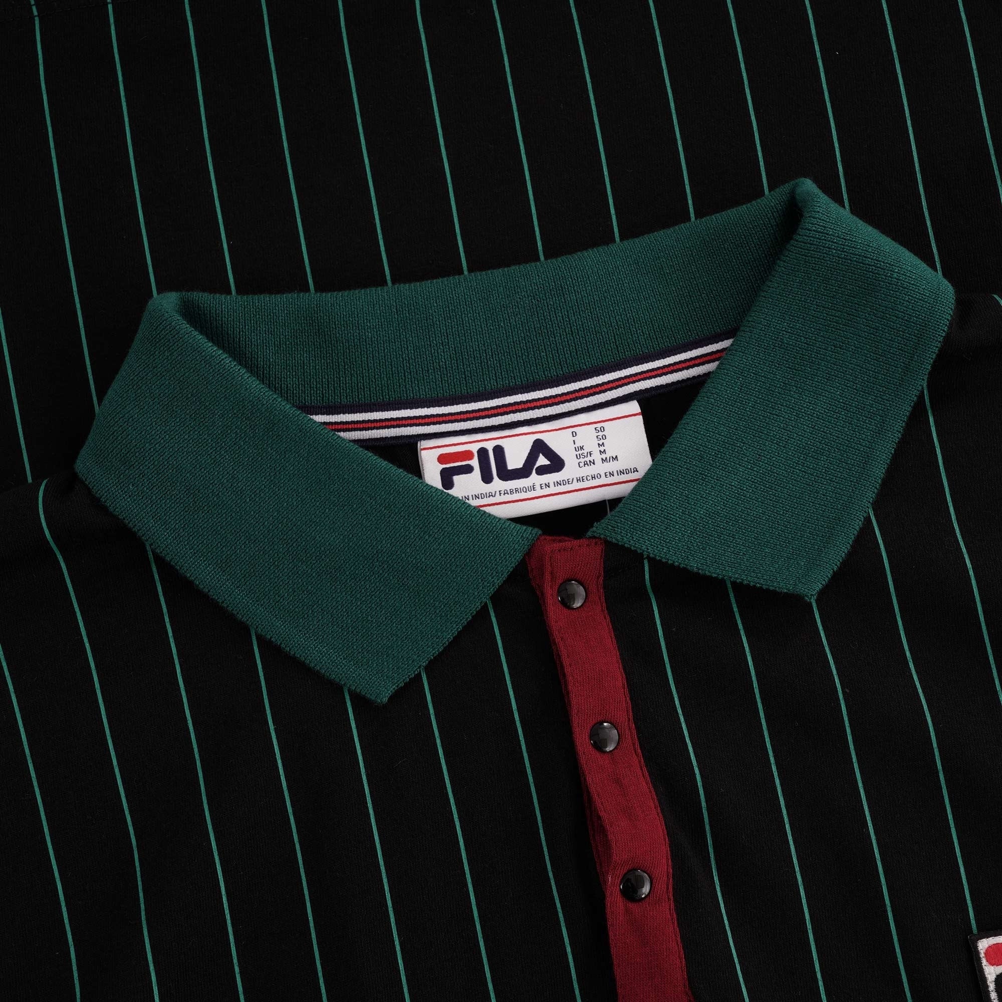 BB1 Vintage Striped Polo - June Bug