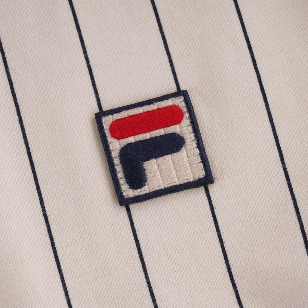 BB1 Vintage Striped Polo - Whisper White