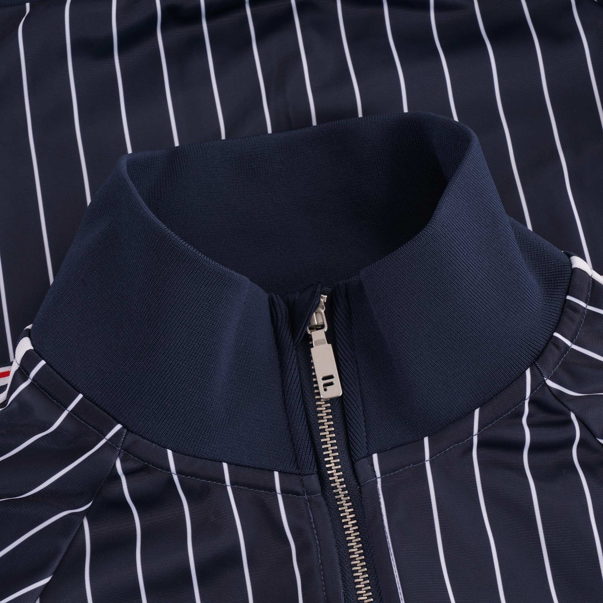 Mitch Stripe Track Jacket - Peacoat