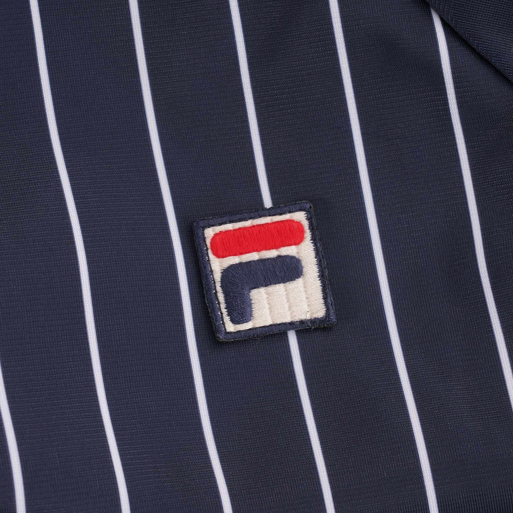 Mitch Stripe Track Jacket - Peacoat
