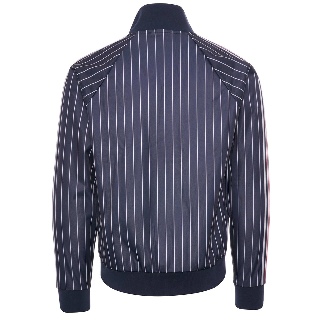 Mitch Stripe Track Jacket - Peacoat