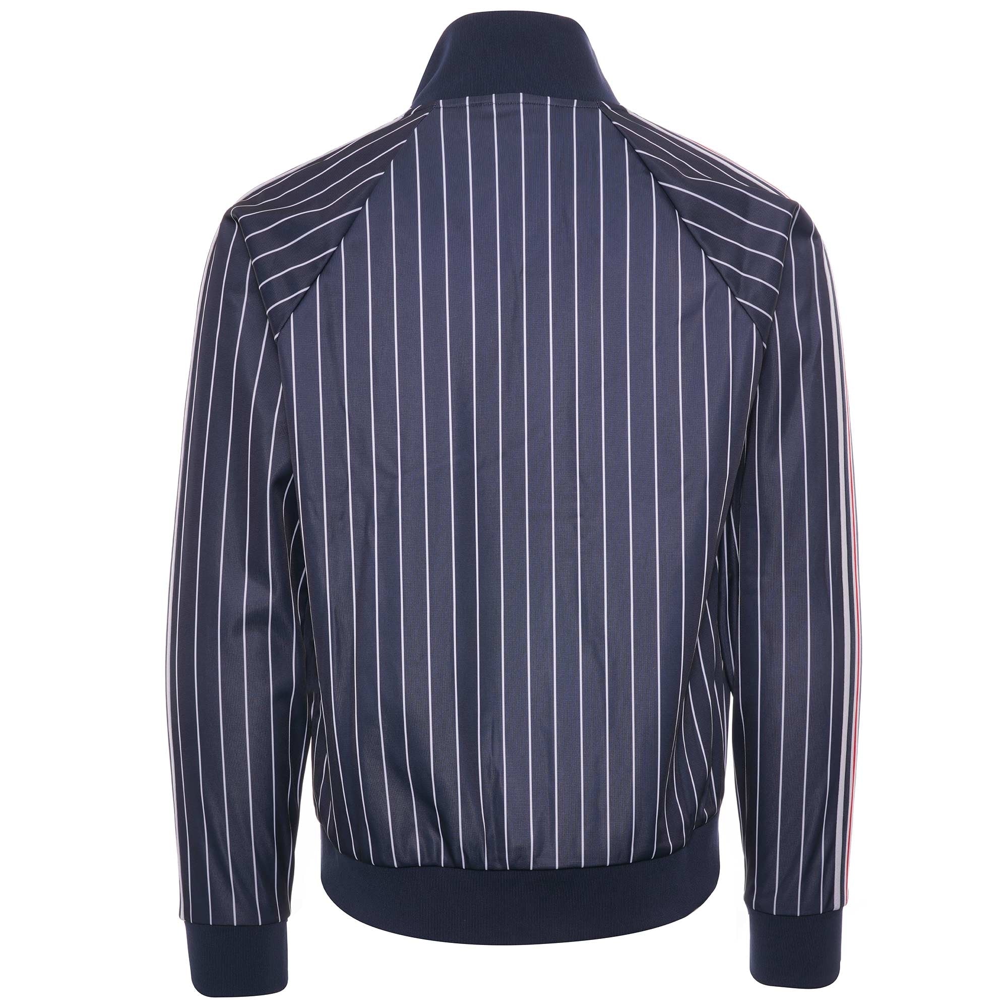 Mitch Stripe Track Jacket - Peacoat