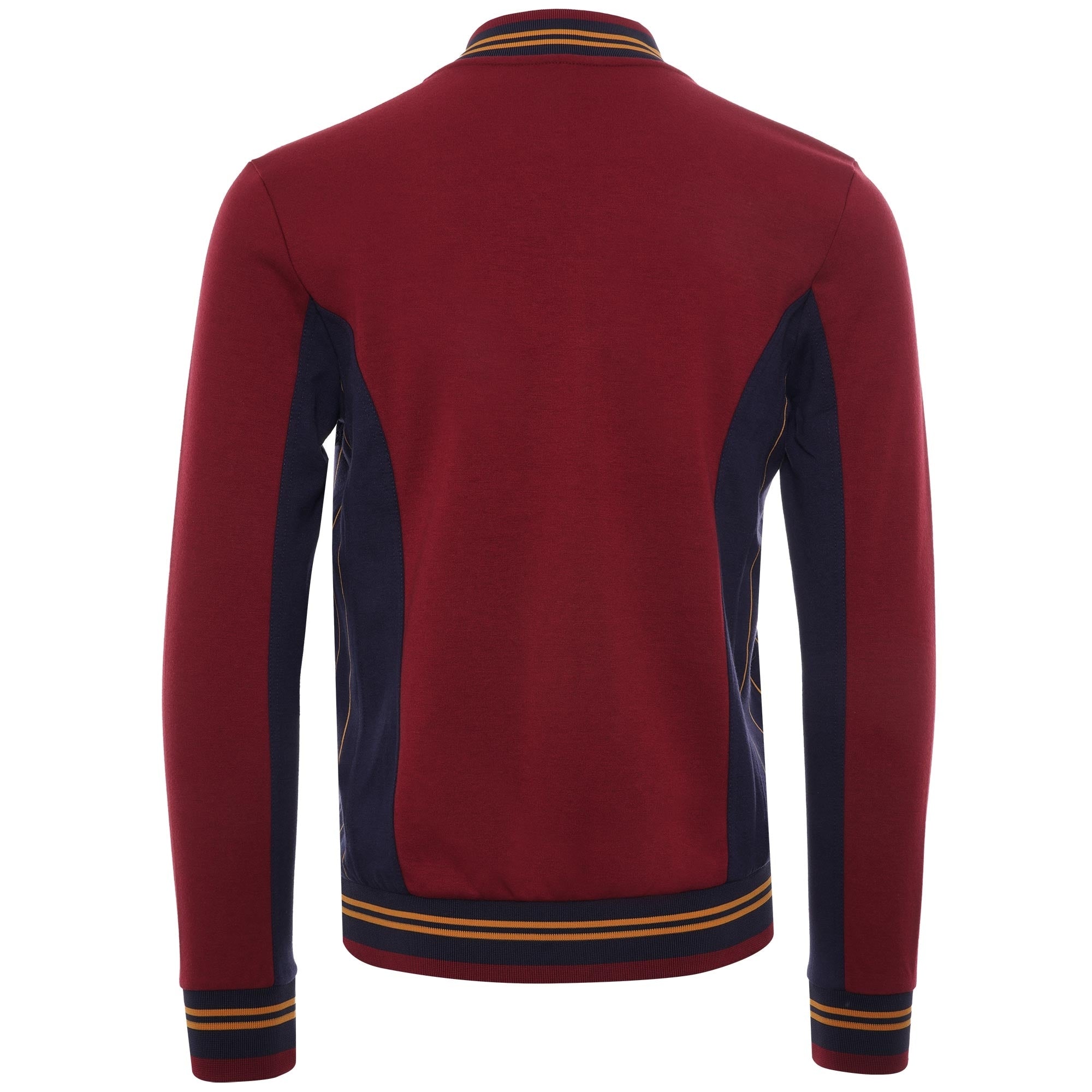 Settanta Baseball Track Jacket - Rhubarb