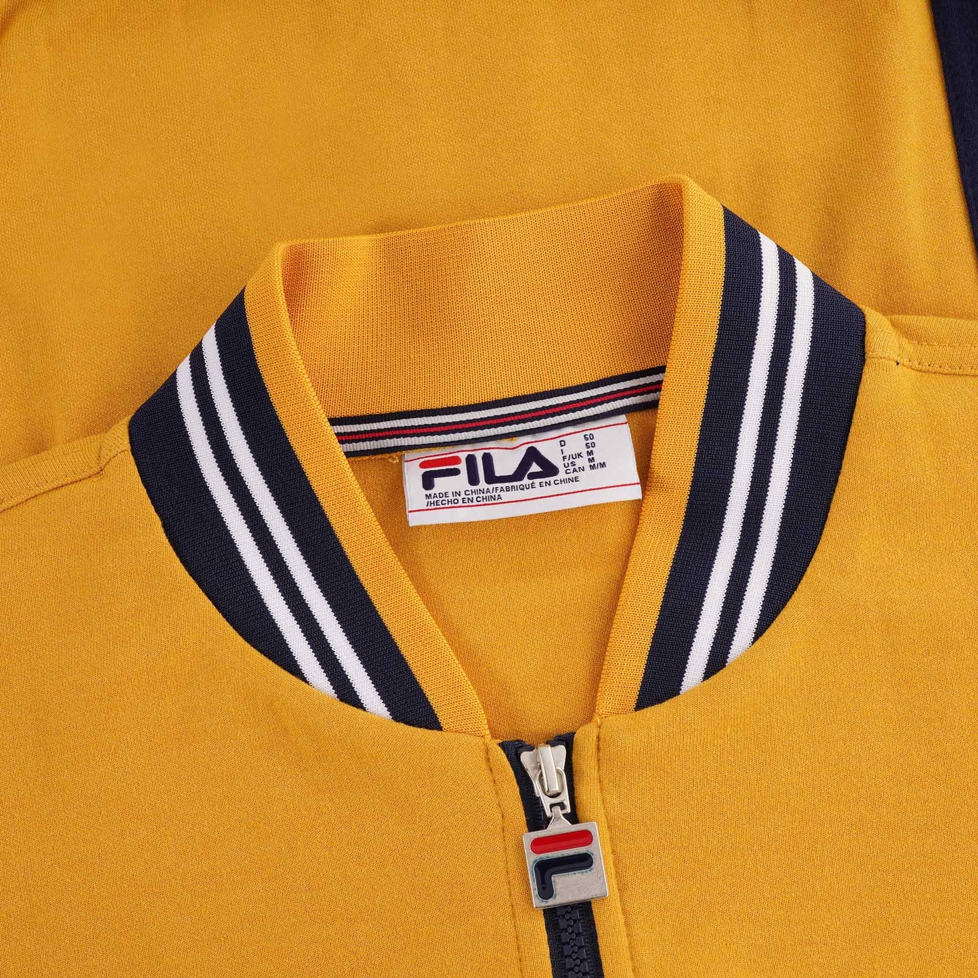 Settanta Baseball Track Jacket - Golden Claw/Peacoat/White