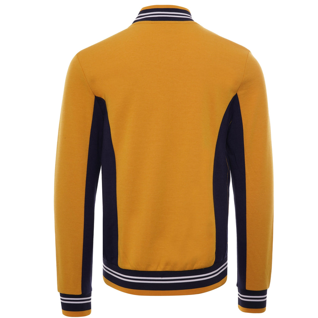 Settanta Baseball Track Jacket - Golden Claw/Peacoat/White