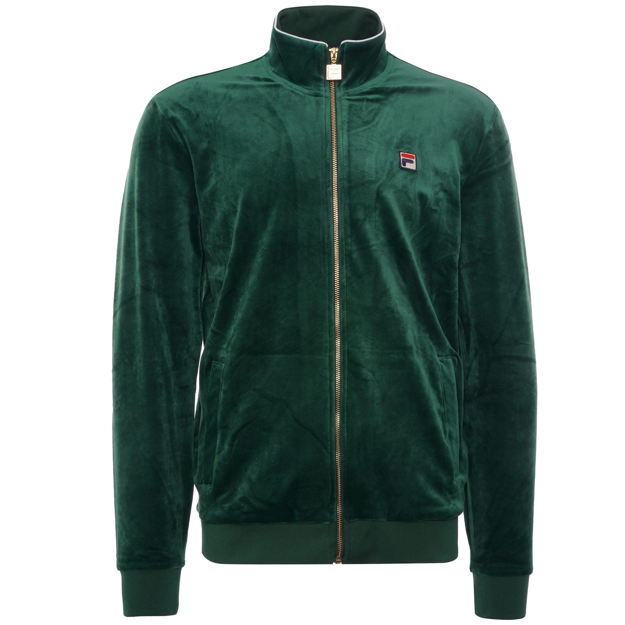 Irving Velour Track Top - June Bug