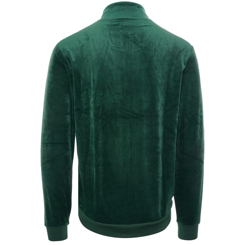 Irving Velour Track Top - June Bug