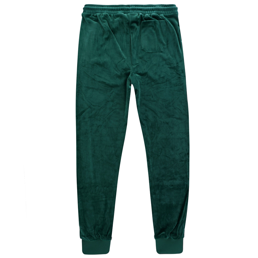 Lir Velour Track Pants - June Bug