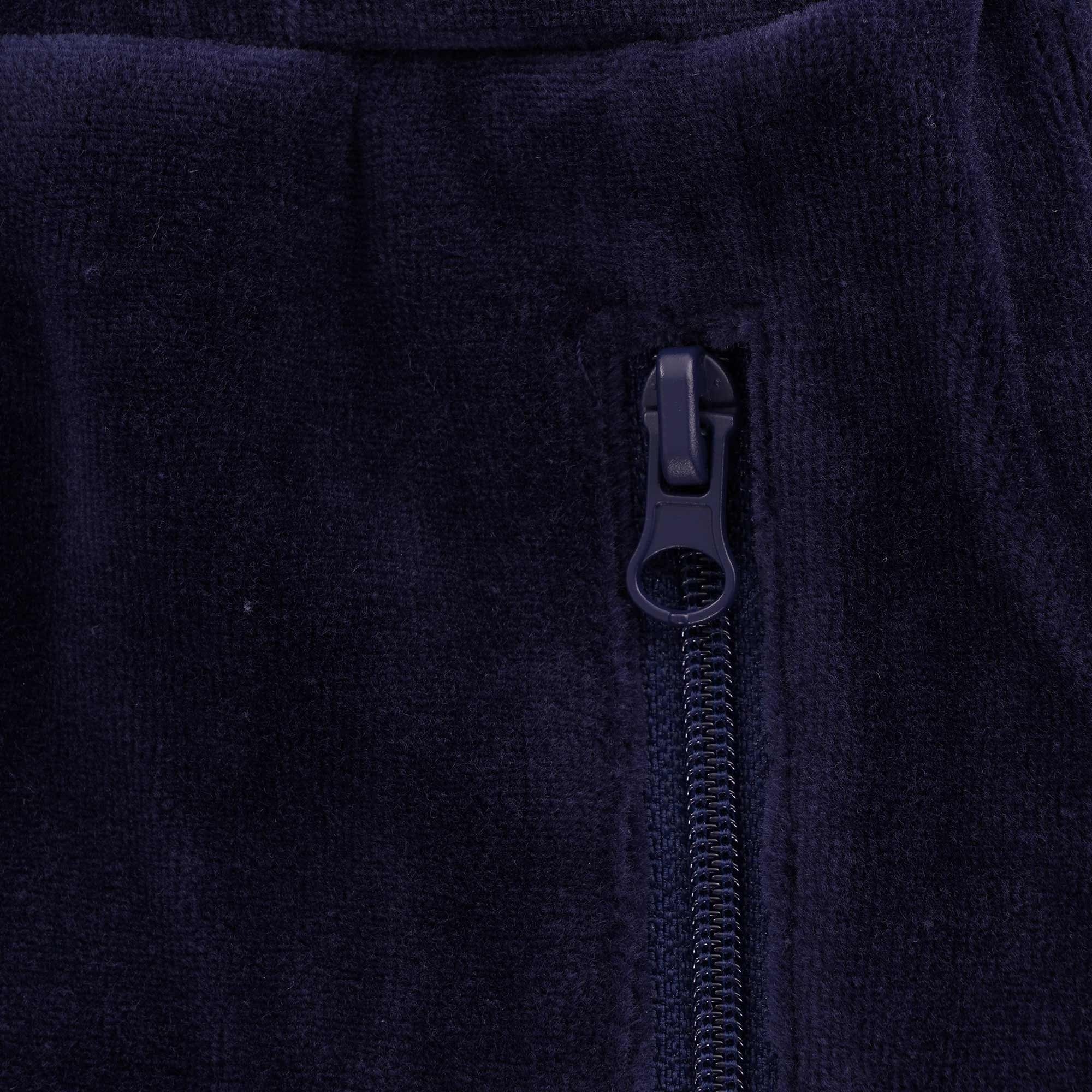 Dortmund Velour Track Pants - Peacoat
