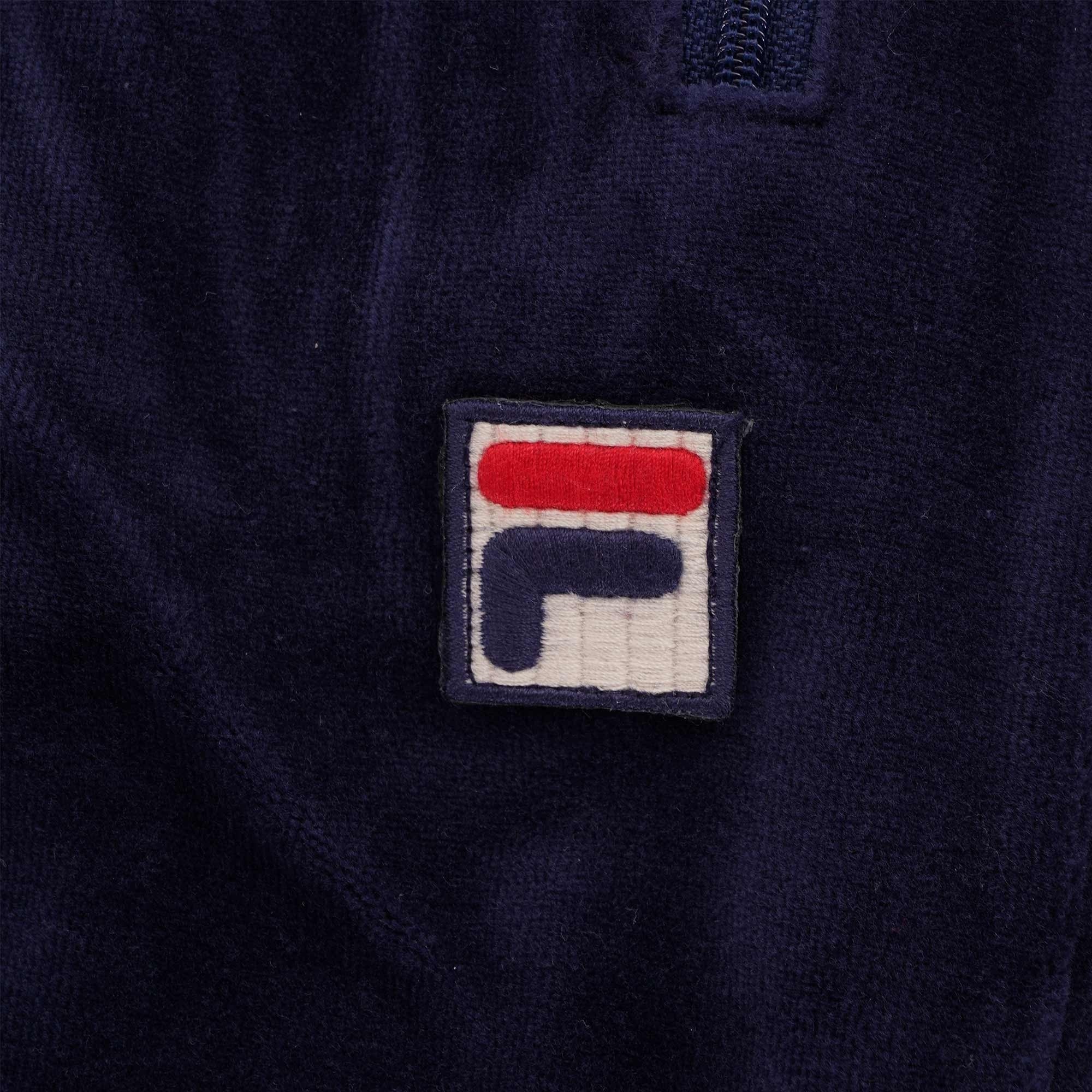Dortmund Velour Track Pants - Peacoat