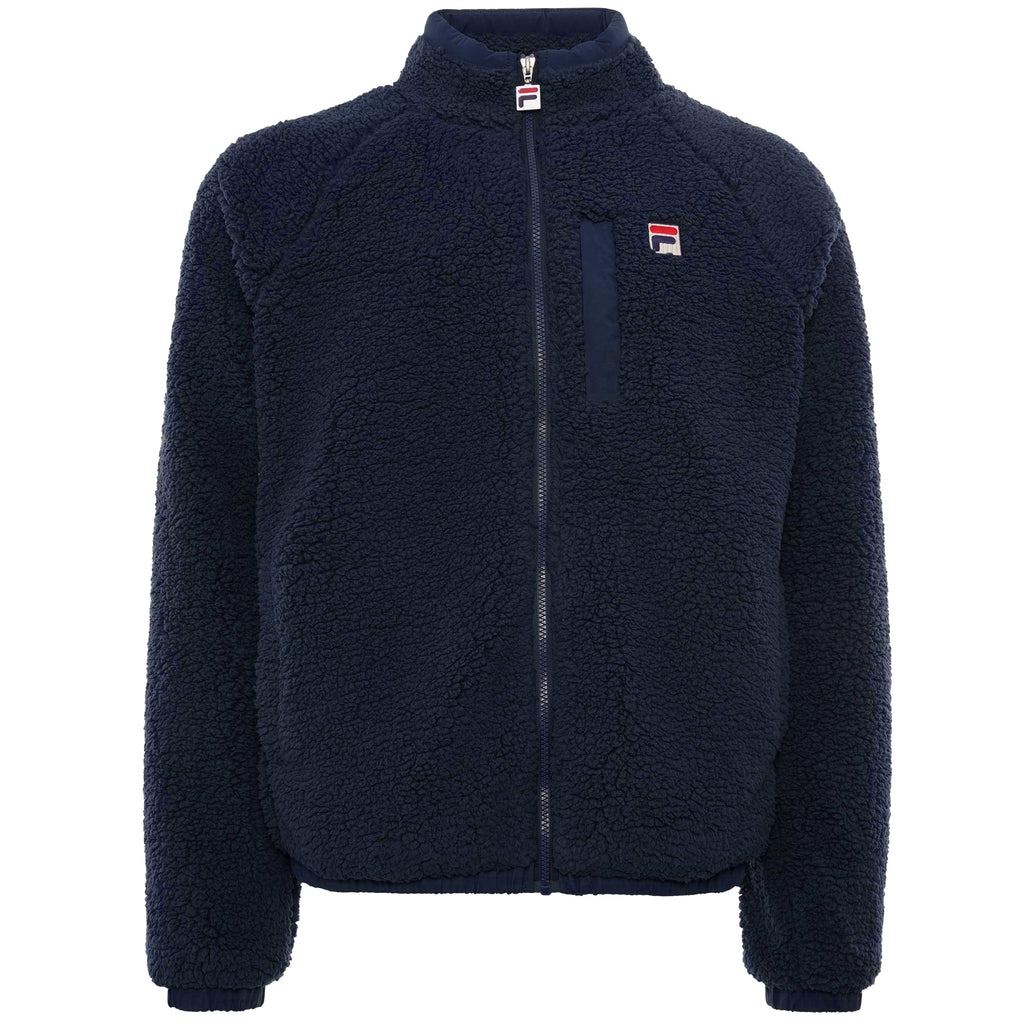 Yuri Raglan Sherpa Fleece - Peacoat