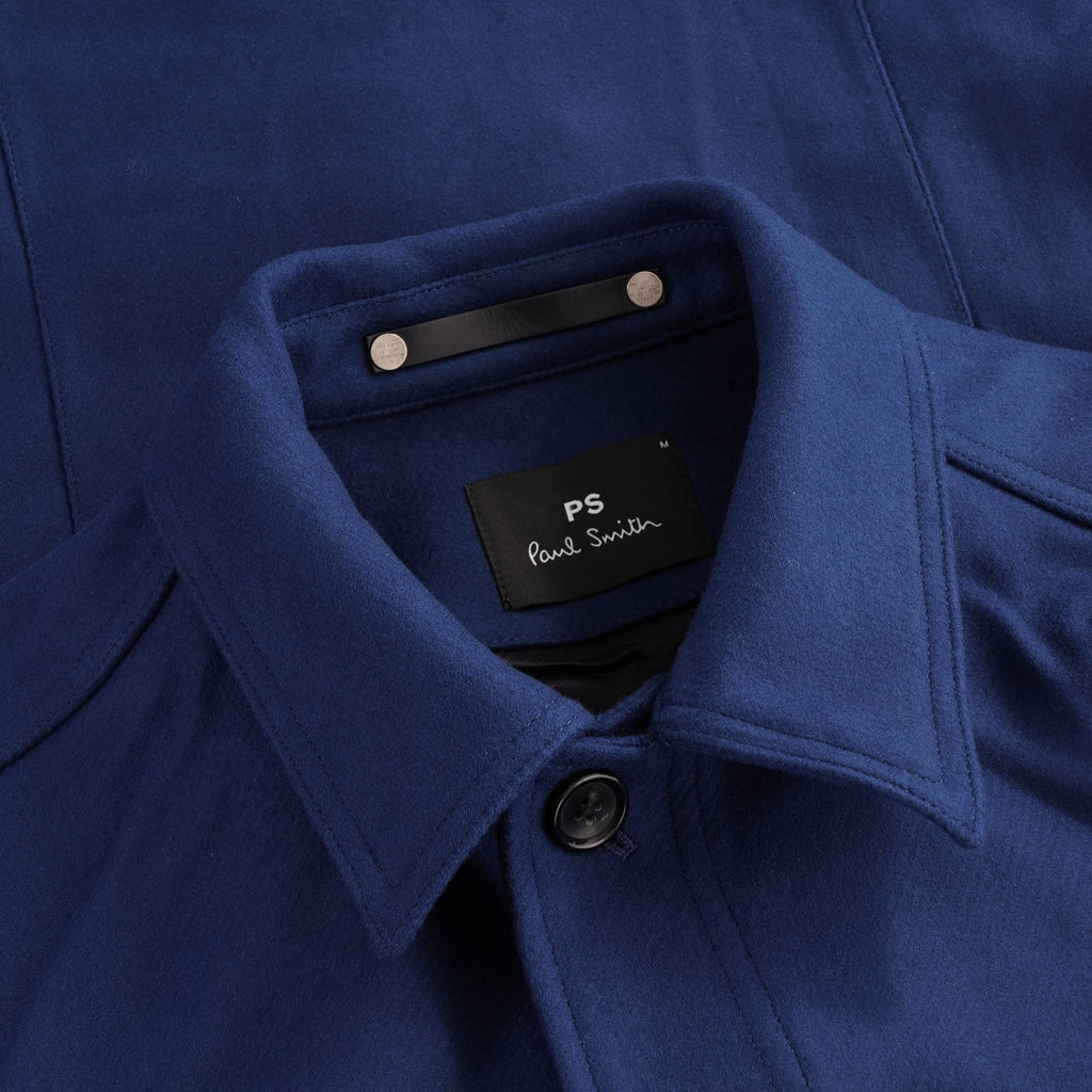 Military Overshirt - Blue