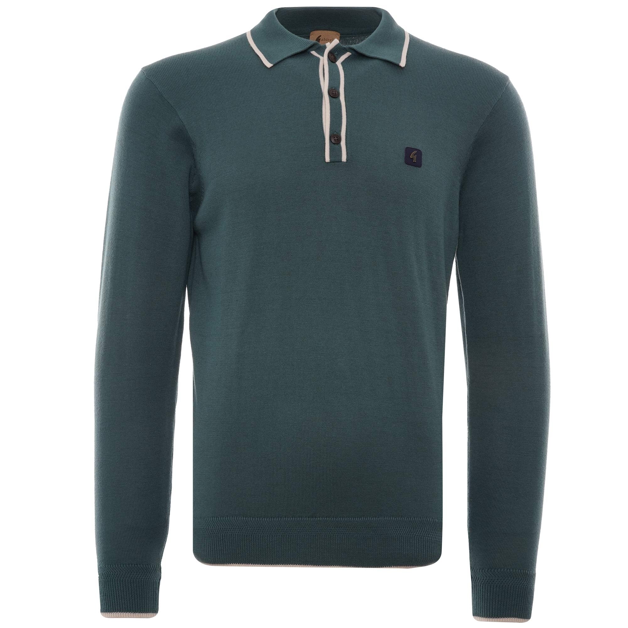 Lineker Long Sleeve Polo Shirt - Juniper