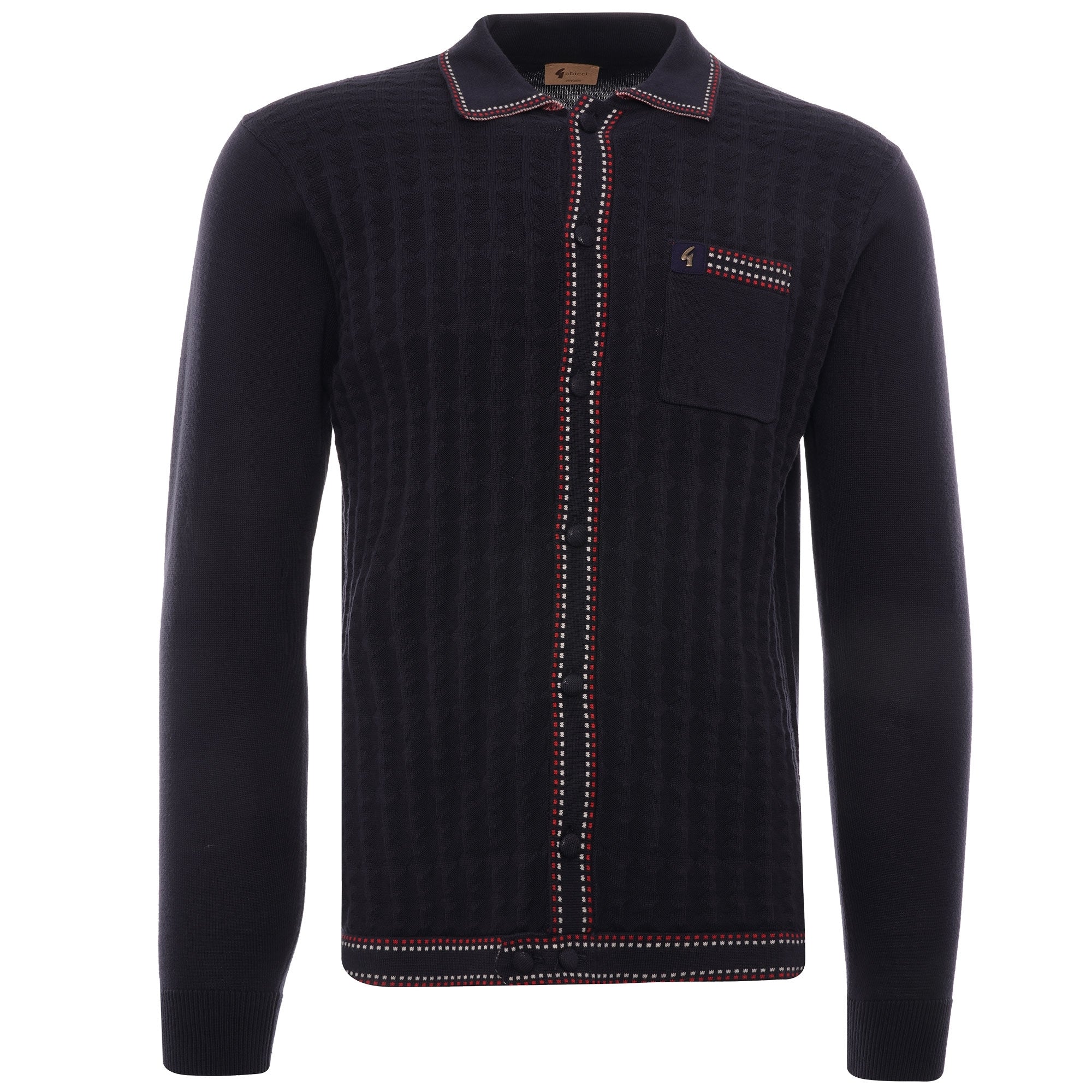 Kilmer Button Through Cardigan - Navy