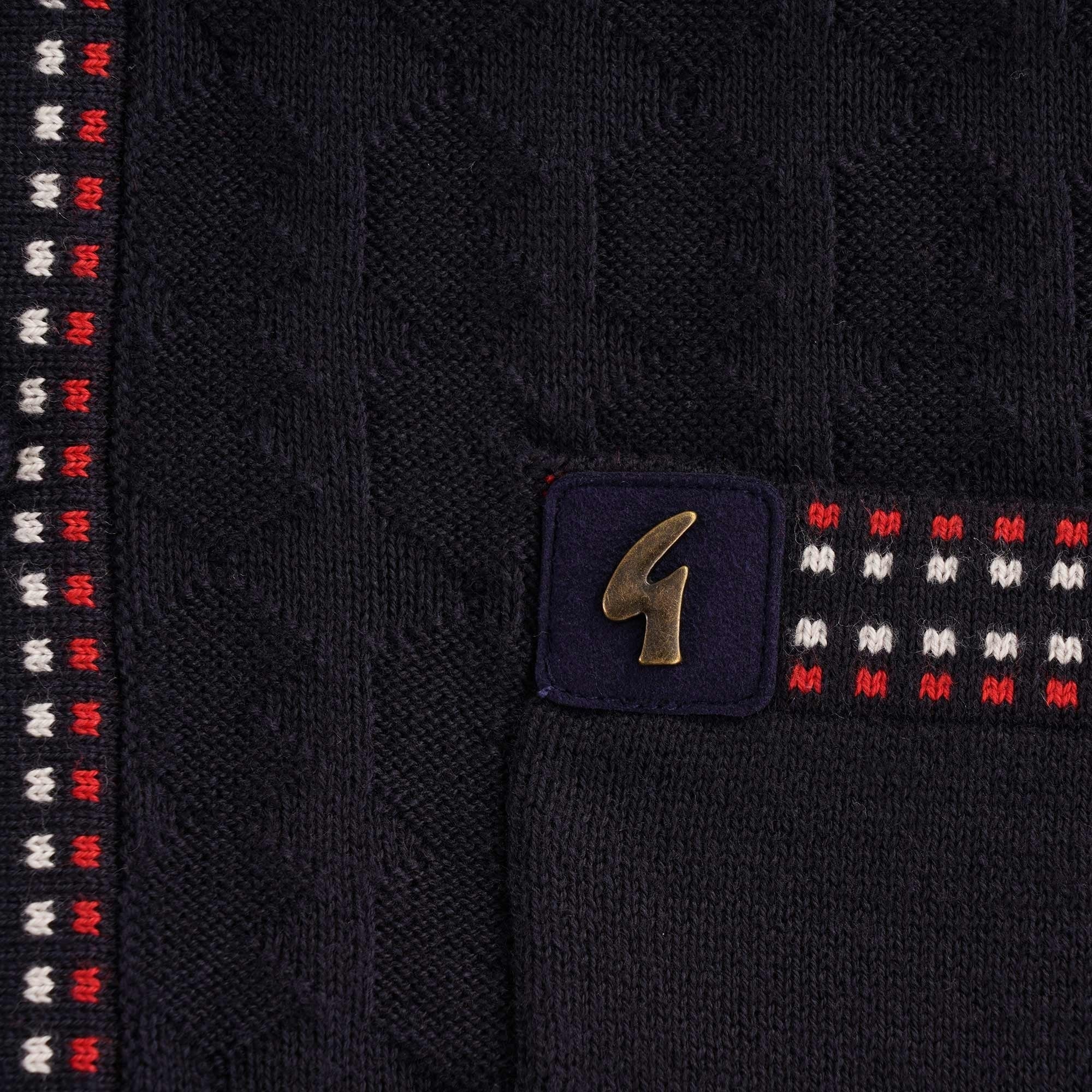 Kilmer Button Through Cardigan - Navy
