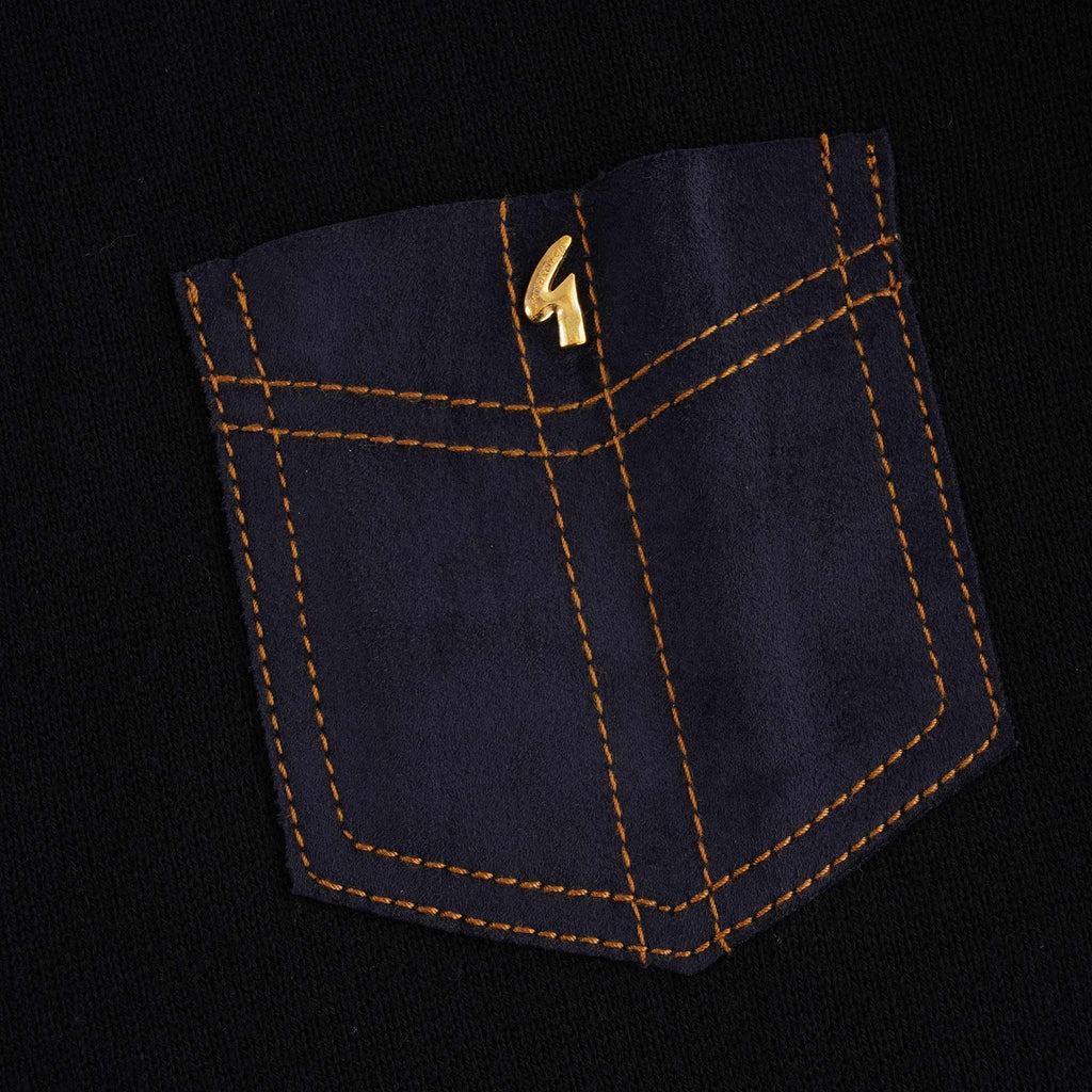 Ottoman Zip Polo - Navy