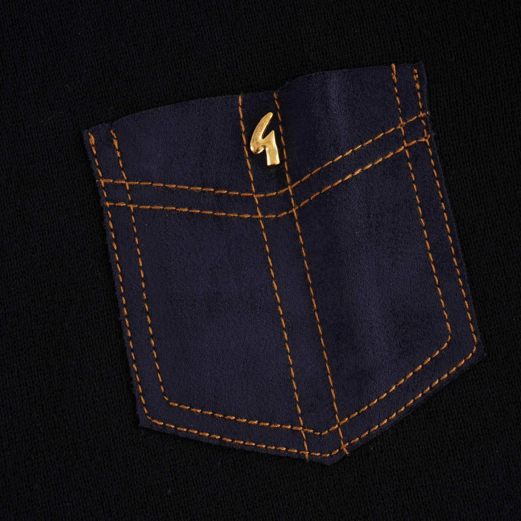 Ottoman Zip Polo - Navy