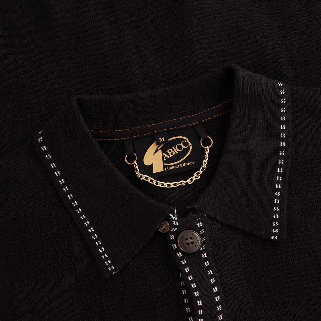 Buckler Polo Shirt - Black