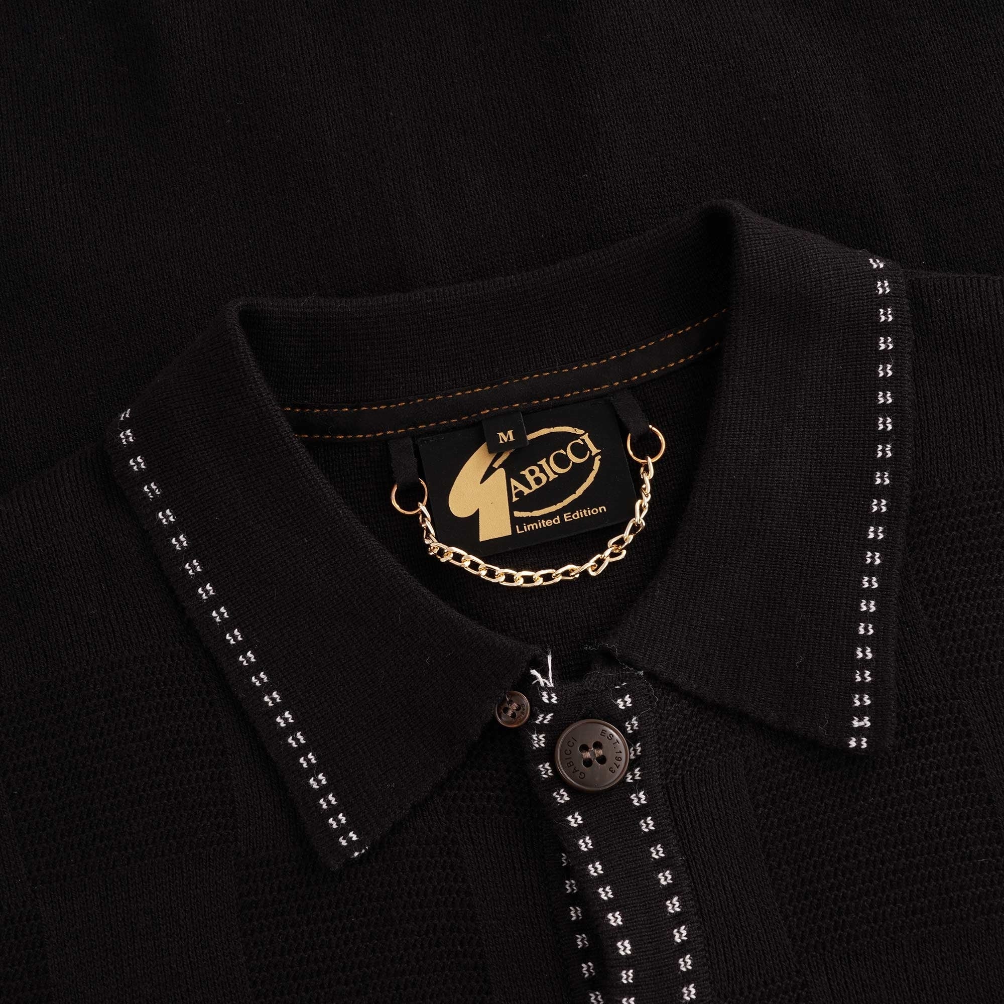 Buckler Polo Shirt - Black