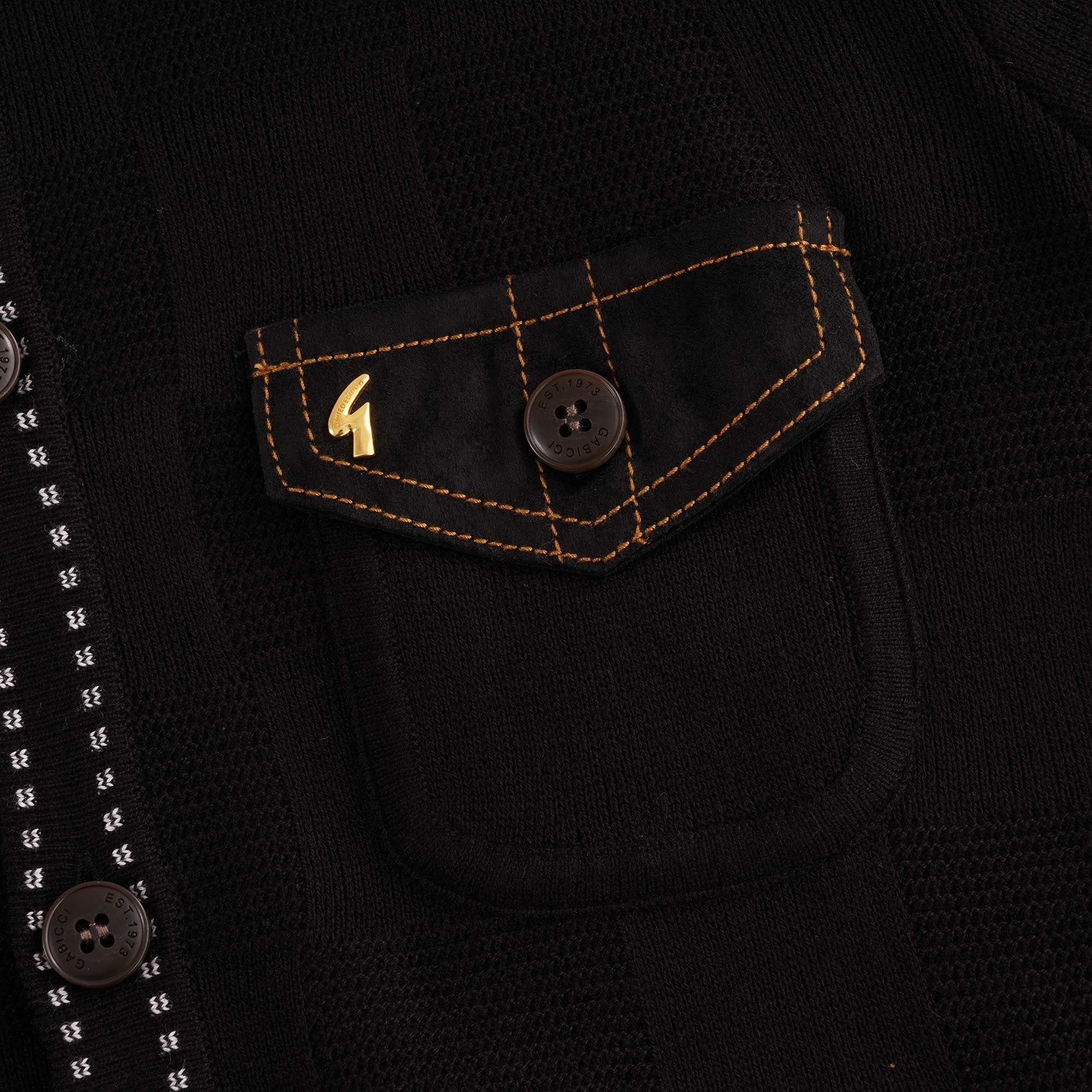 Buckler Polo Shirt - Black