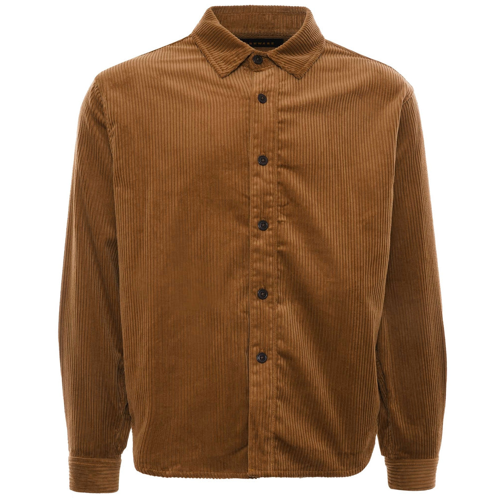 Oversized Shirt Corduroy - Brown