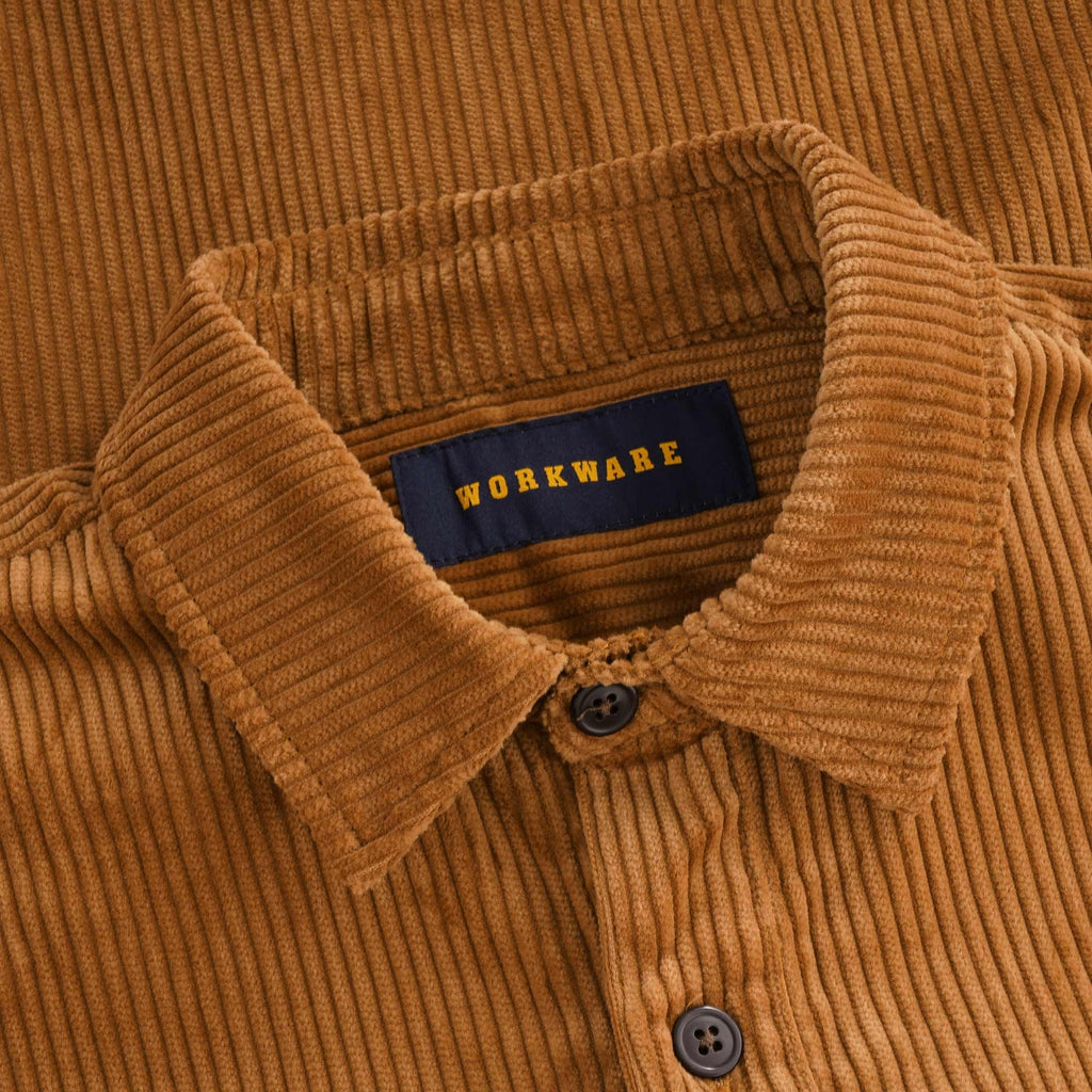 Oversized Shirt Corduroy - Brown