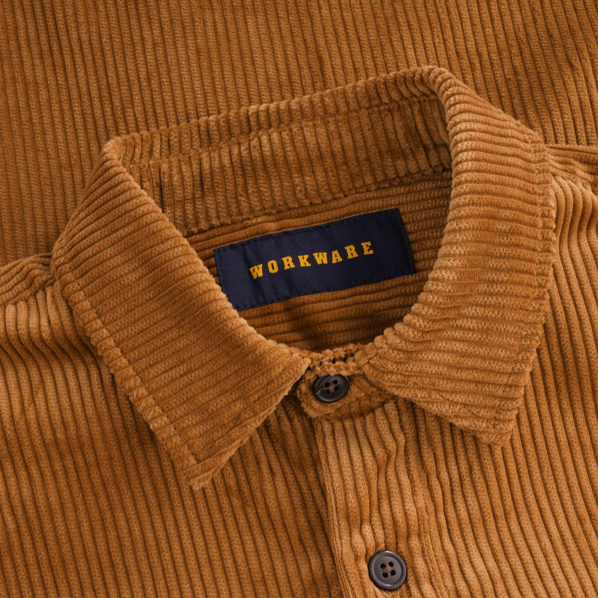 Oversized Shirt Corduroy - Brown
