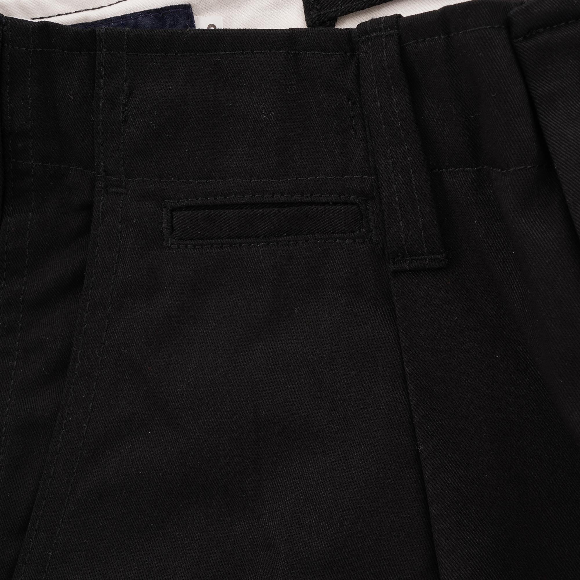 Oversized Field Chino - Black