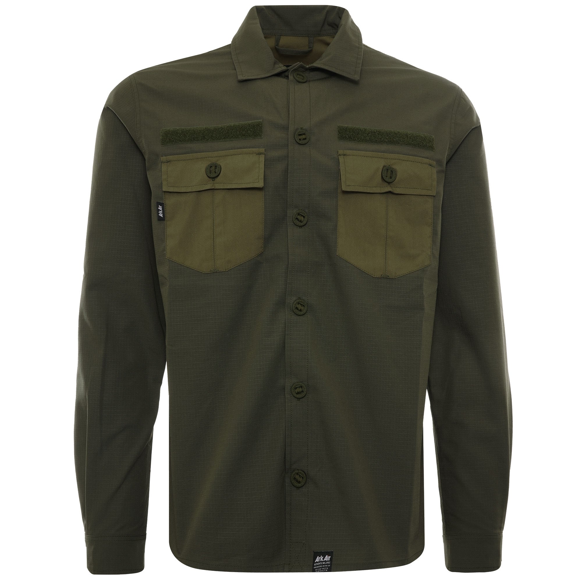 LS Utility Shirt - Olive Green